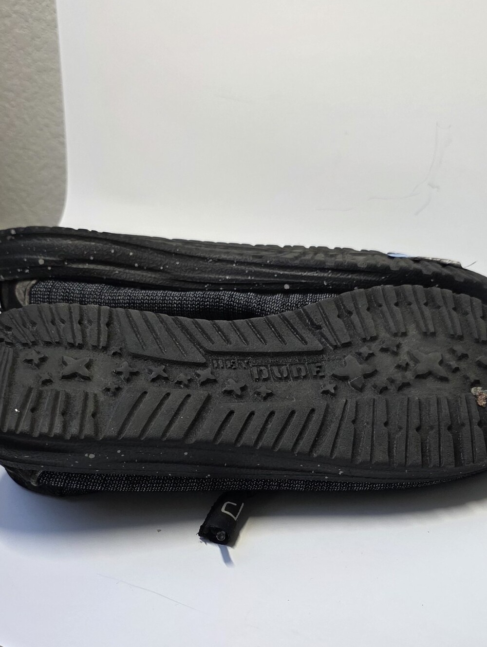 Hey Dude Wally Black Slip-On Shoes - Picture 3 of 5